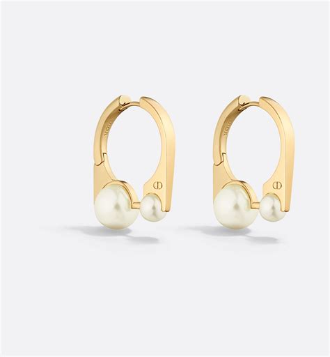 Small Dior Tribales New Look Earrings Palladium